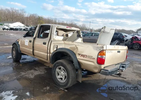 2003 Toyota Tacoma Base V6 z USA, uszkodzony, nr VIN 5TEHN72N13Z280487